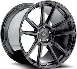 Hyper Black forged Log Rims rau BMW M3 / M4 / M5