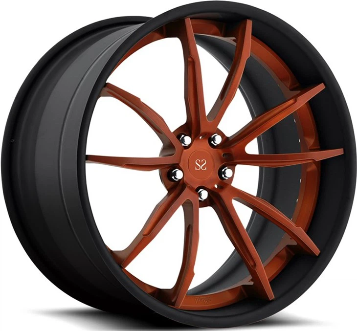 Rau Porsche GT3 Touring Rims Dub chim 18 19 20 21 22 Ntiv 2-PC Forged Alloy Custom Log