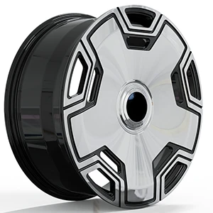 23X10.5 Dub + Polished ntsej muag Custom Forged 1-PC Rims Rau Benz G63