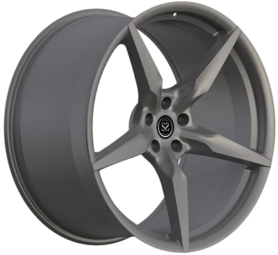 Satin Grey 21x9 Thiab 22x12 Kev Cai Forged Rims Rau Ferrari F8