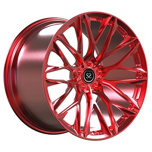 Tshiab Style Khoom qab zib liab 19x8 thiab 19x10 kev cai {}} pc pc forged rim...