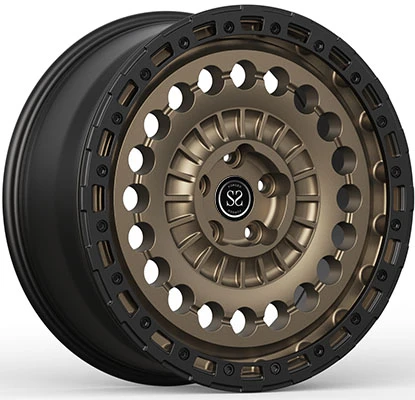 Bead Lock Tshiab Style Custom 1-PC Forged Rims 20x8.5 Rau Tsheb Tsheb