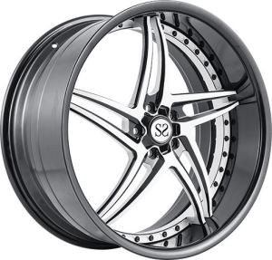 5x114.3 2-PC Forged Aluminium Alloy Log Rau Mustang GT500 5x114.3