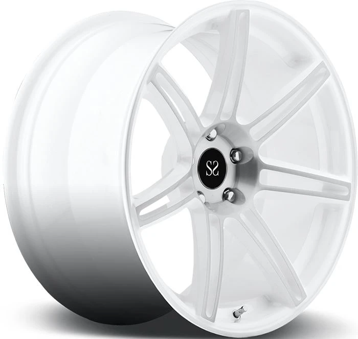 Nchuav 7-Hais Dawb rau 1-PC Rims Rau Audi RS5