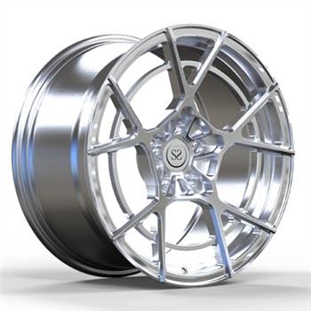 Tuam Tshoj 1 Piece Forged Directional Log Pem Hauv Ntej Thiab Sab Nrauv Rims Rau Pick Up