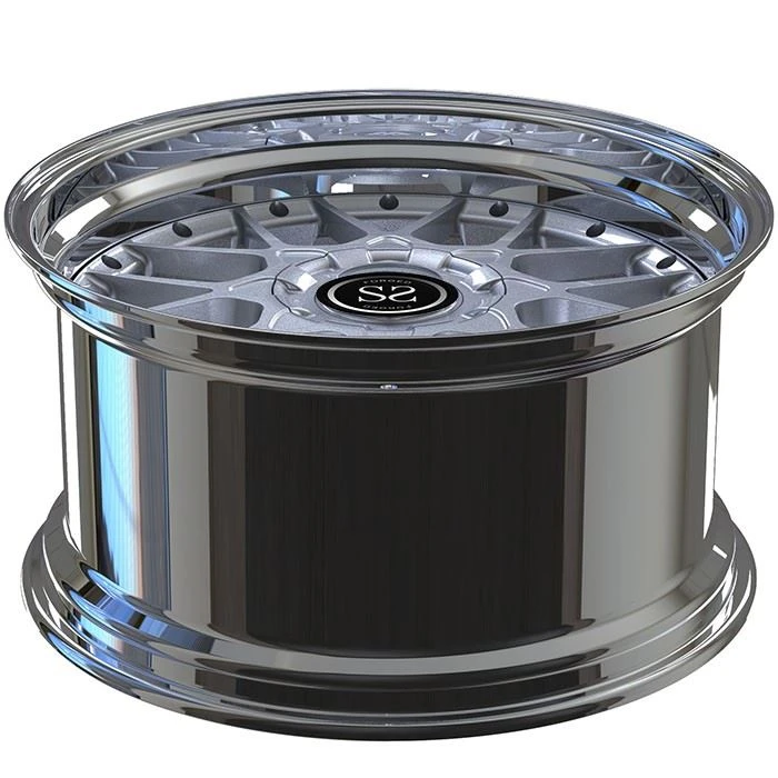 Staggered 21 Inch Custom Sports Car Rims Made Of 6061 T 6 Aluminum Alloy For Ford Mustang GT500
