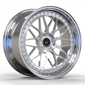 Forged 2 Piece Log Rau Dodge Challenger Tsheb Rims 20 Nti Concave