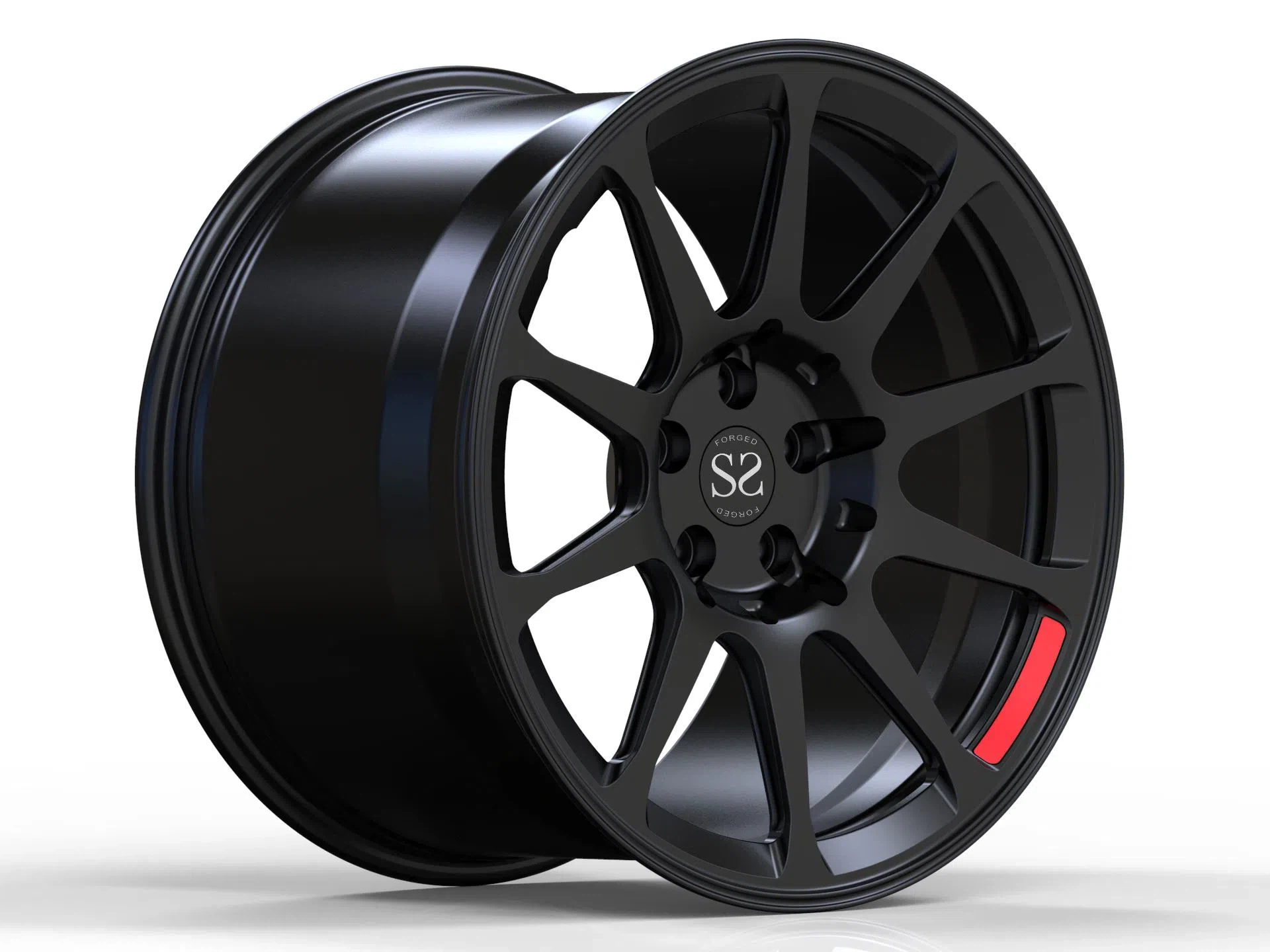 Matte Dub Monoblock Forged Tsheb Log 20 Nti Rau Audi R8 Txhuas Alloy Rims
