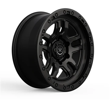 17X7 Negative Offset 4X4 Rims Forged Off Road Matte Dub Rau Toyota 4runner Ts...